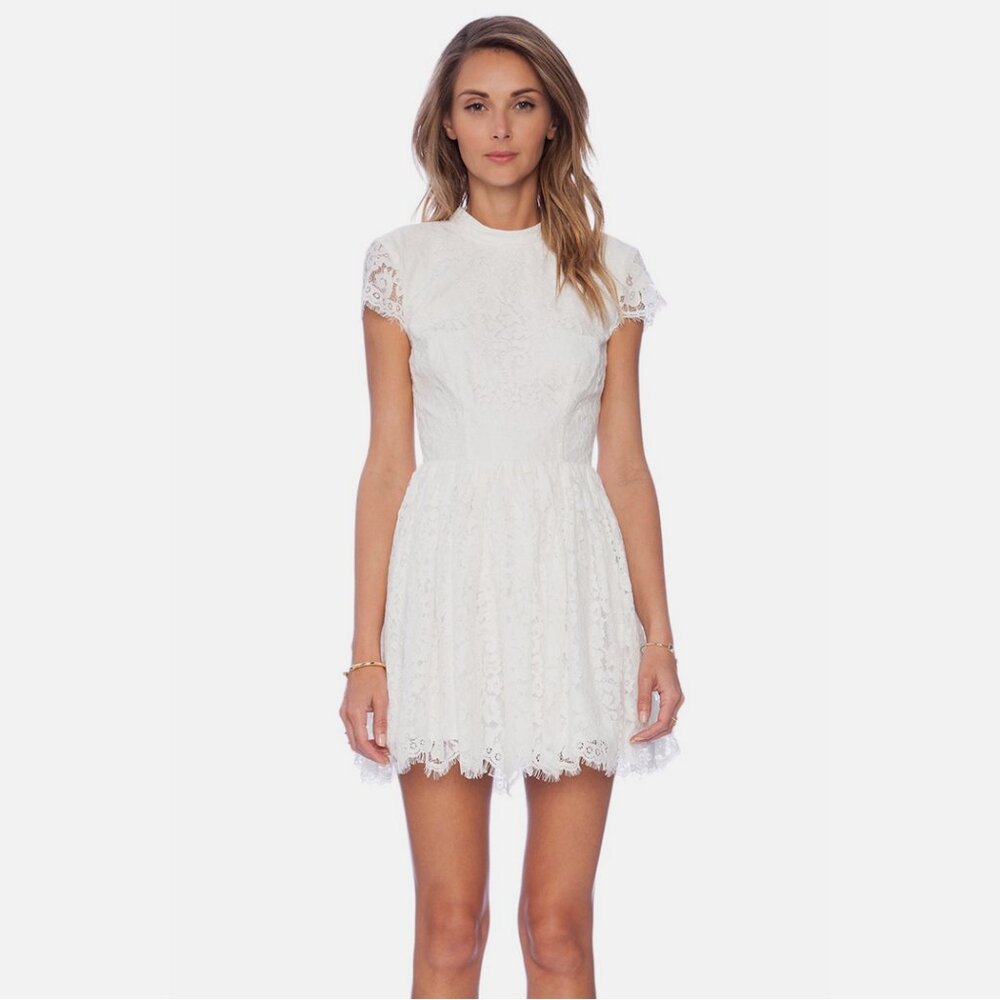 NWOT Keepsake The Label Eclipse Lace Mini Dress